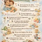 10 commandements parrain marraine à imprimer : c’est ici ! 10 commandements parrain marraine à imprimer : c’est ici !