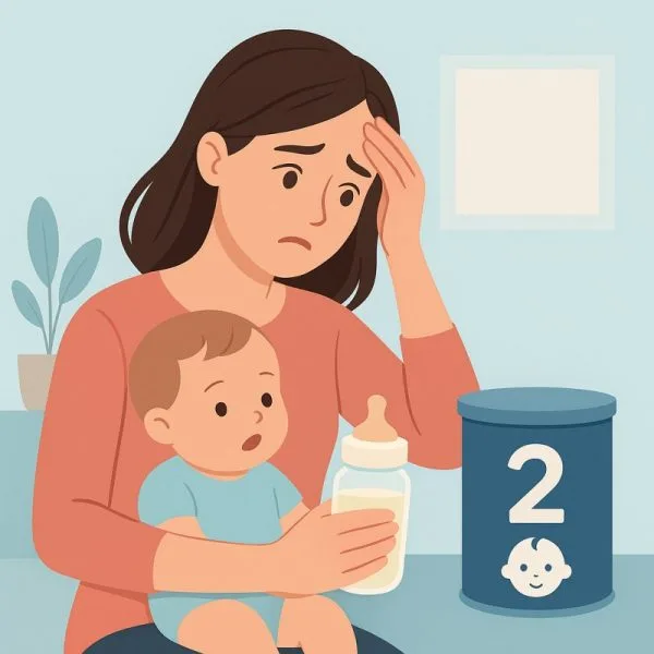 Erreur lait 2ème âge au lieu du 1er âge : grave ou pas ? Erreur lait 2ème âge au lieu du 1er âge : grave ou pas ?