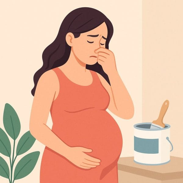 J'ai respiré de la peinture enceinte : grave ou pas ?