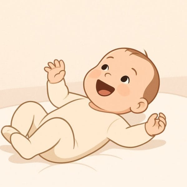 Mon bébé regarde le plafond et rigole : pourquoi ? Mon bébé regarde le plafond et rigole : pourquoi ?