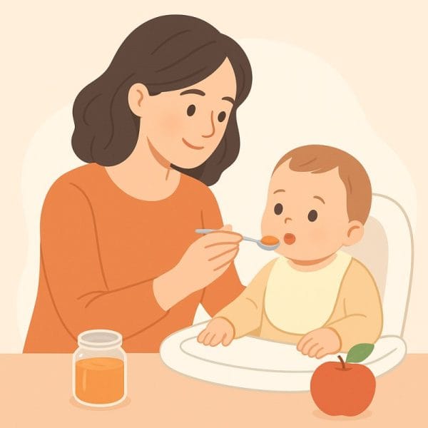 Peut on donner de la compote adulte à bébé : explications