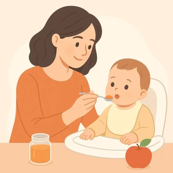 Peut on donner de la compote adulte à bébé : explications Peut on donner de la compote adulte à bébé : explications