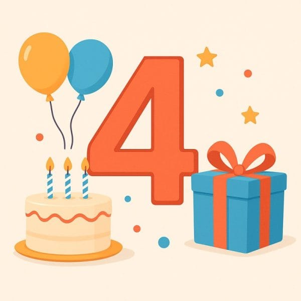 Texte anniversaire 4 ans : mots qui font briller les yeux Texte anniversaire 4 ans : mots qui font briller les yeux