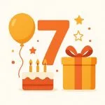 Texte anniversaire 7 ans : 15+ messages qui font mouche Texte anniversaire 7 ans : 15+ messages qui font mouche