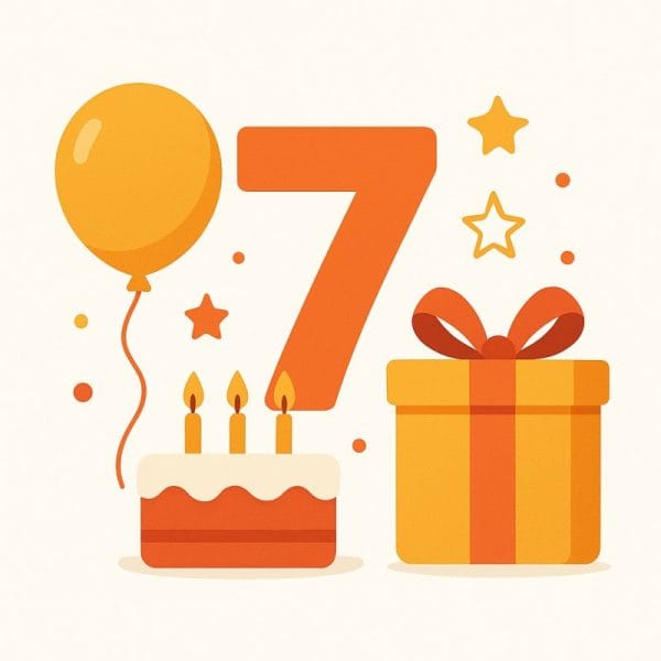 Texte anniversaire 7 ans : 15+ messages qui font mouche Texte anniversaire 7 ans : 15+ messages qui font mouche